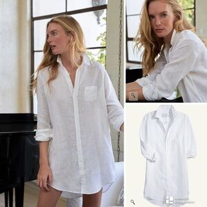 Frank & Eileen White Shirt Dress